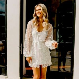 COPY - Le Rose Stories Maya Lace Robe